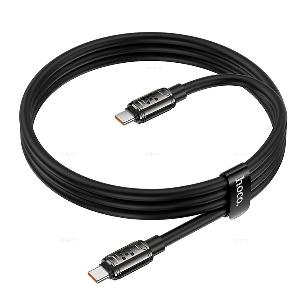 Кабель Type-C на Type-C 240W Hoco U143 (black) (Краснодар склад)