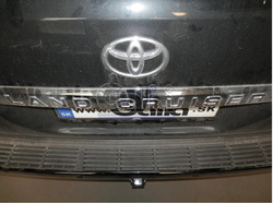 Фаркоп оцинкованный Galia T070C для Toyota Land Cruiser 200 2008-, Lexus LX 2008-(паспорт и сертификат в комплекте)(без электрики)