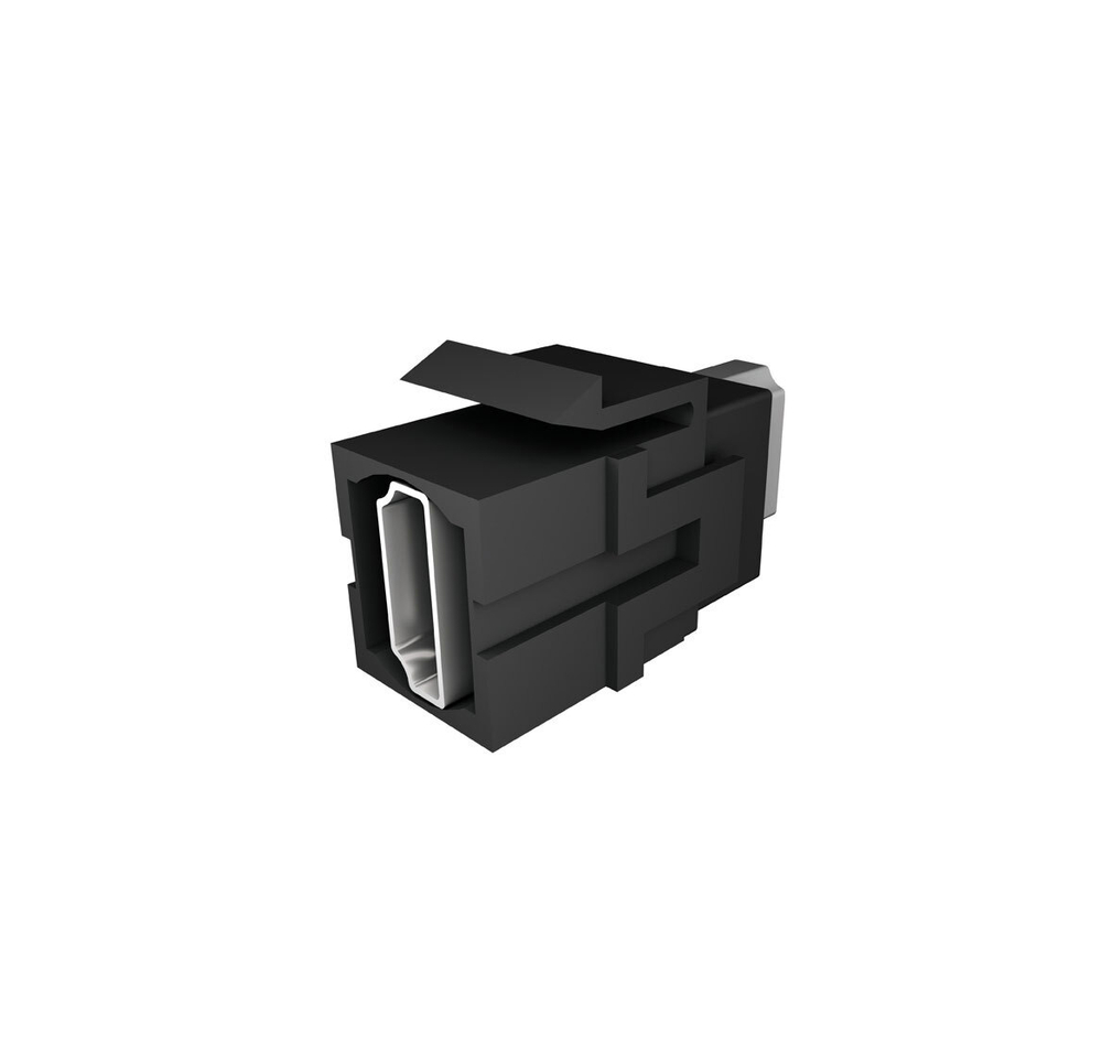 HDMI разъем для рамки ЧЕРНЫЙ