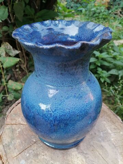ваза авторская гончарная