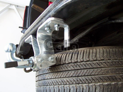 Фаркоп оцинкованный Galia N041C для Nissan Pathfinder 2004-2014(паспорт и сертификат в комплекте)(без электрики)