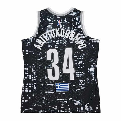 Баскетбольная джерси Mitchell&Ness NBA Dark Jersey All-Star 2015 Giannis Anteokounmpo T-shirt Multicolor