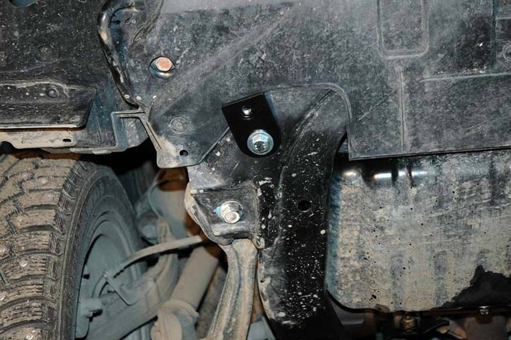 Защита картера и КПП Sheriff для Honda Odyssey III (RB) 2003-2008 арт.09.1405