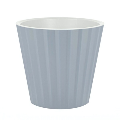 Горшок для цветов InGreen Sand D160мм, 2л c дренажной вставкой Утренний туман