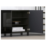 Комбинация для хранения - IKEA BESTÅ/BESTA /БЕСТА/БЕСТОИКЕА, 180x42x74 см, черный