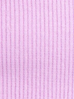 Шапка с ушками для девочки трикотажная на завязках