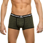 Трусы-боксеры цвета хаки с принтом-пейсли (Размер: M) (Цвет: хаки)