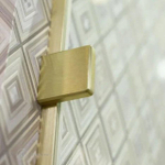 Душевой уголок Cezares BELLAGIO-AH-1-140/80-C-BORO, 140х80х197, профиль брашированное золото, прозрачное стекло