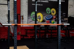 Гриф детский XF-10, ORANGE - CHROME, 10 кг