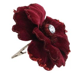 GAEM Цветок искусственный "Магнолия" (на клипсе), L15 W15 H9 см