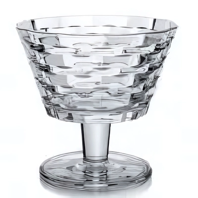 Салатник стеклянный 15,3см «Раттан» на ножке 96767B