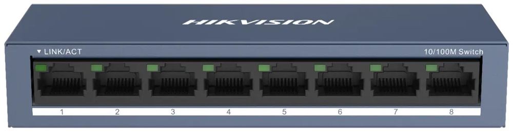 Коммутатор Hikvision DS-3E0108-O