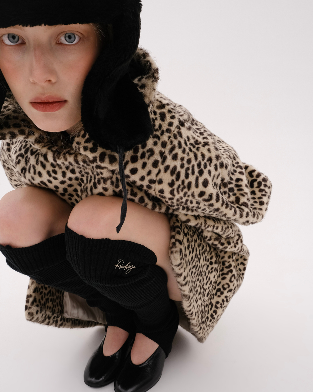 Гамаши с декорированным вырезом Икра