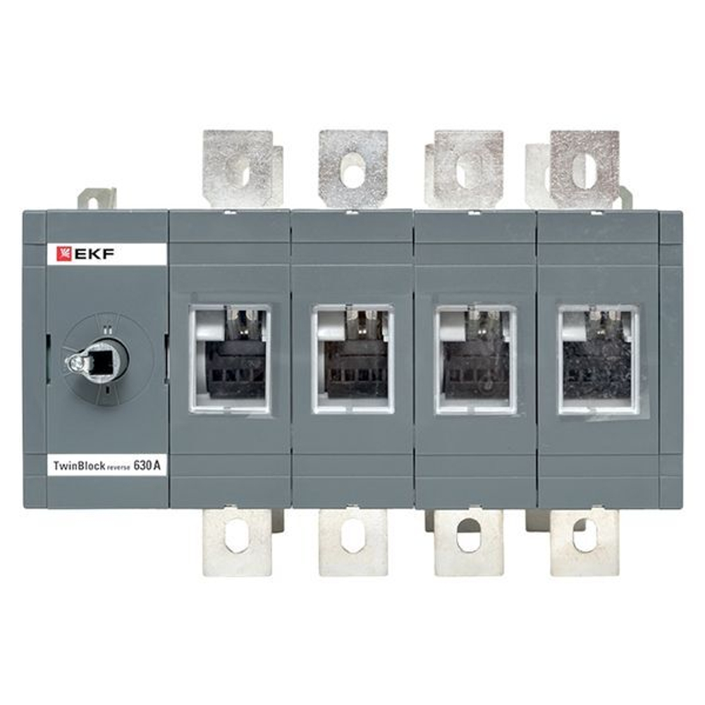 Рубильник 630A 4P реверсивный без рукоятки управления TwinBlock EKF