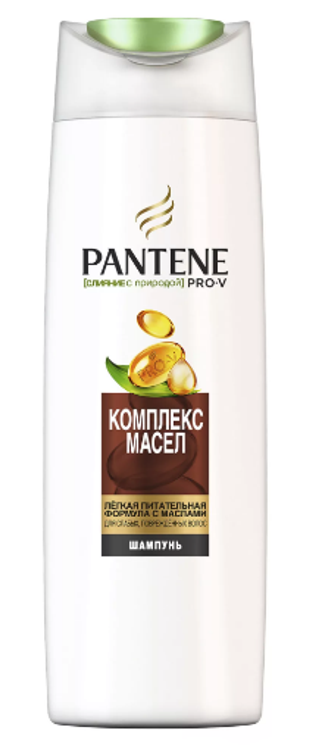 Pantene Шампунь для волос Слияние с природой, Комплекс масел, 250 мл