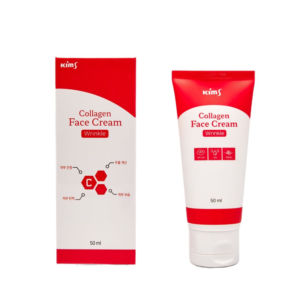 Kims Collagen Face Cream Крем для лица с коллагеном, 50 мл