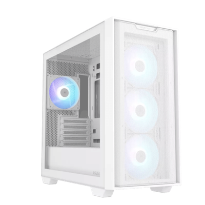 Корпус ASUS A21 PLUS TG ARGB WHITE mATX/mITX 90DC00H3-B19010