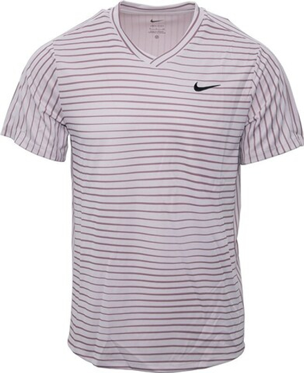 Теннисная футболка Nike Court Dri-Fit Victory Novelty Top - platinum violet/black - Purple