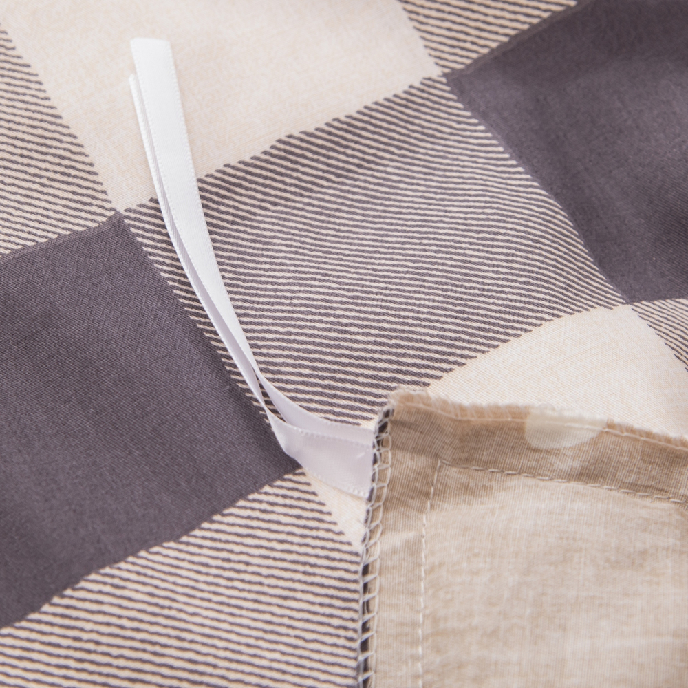 Комплект постельного белья Делюкс Сатин 100% хлопок на резинке LR632