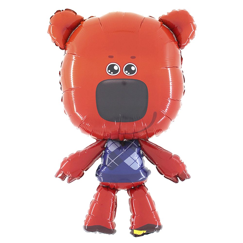 Шар (38''/95 см) Фигура, Ми-Ми-Мишки Кеша (лицензия ООО БРАВО), 1 шт.