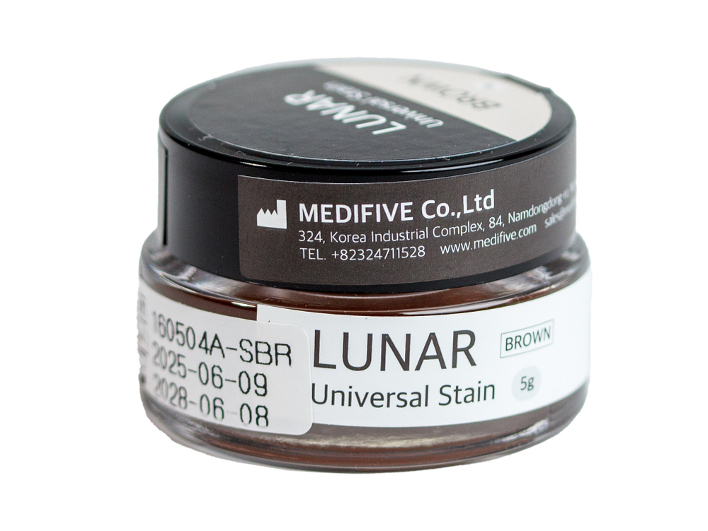 Lunar (Лунар) универсальный краситель для керамики BROWN (5г)
