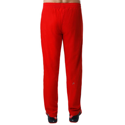 Мужские теннисные штаны HEAD Club Training Pants Men - Red