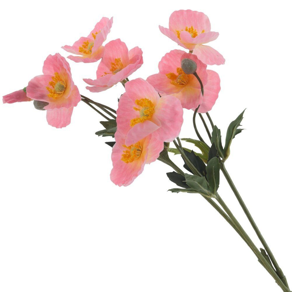 GAEM Цветок искусственный "Мак", L15 W8 H66 см