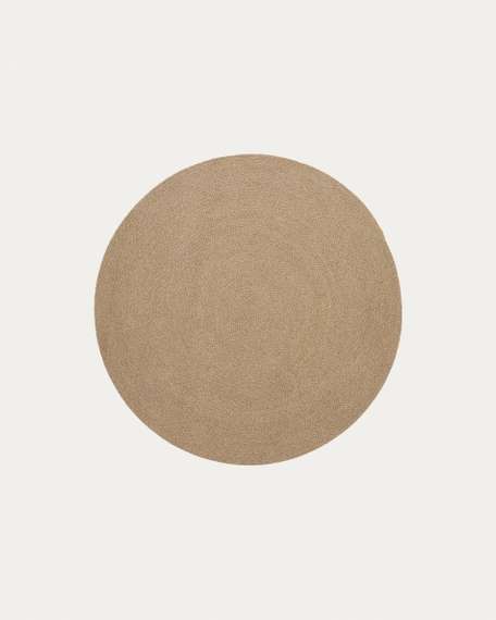Ковер Despas из синтетических волокон бежевый Ø150 см