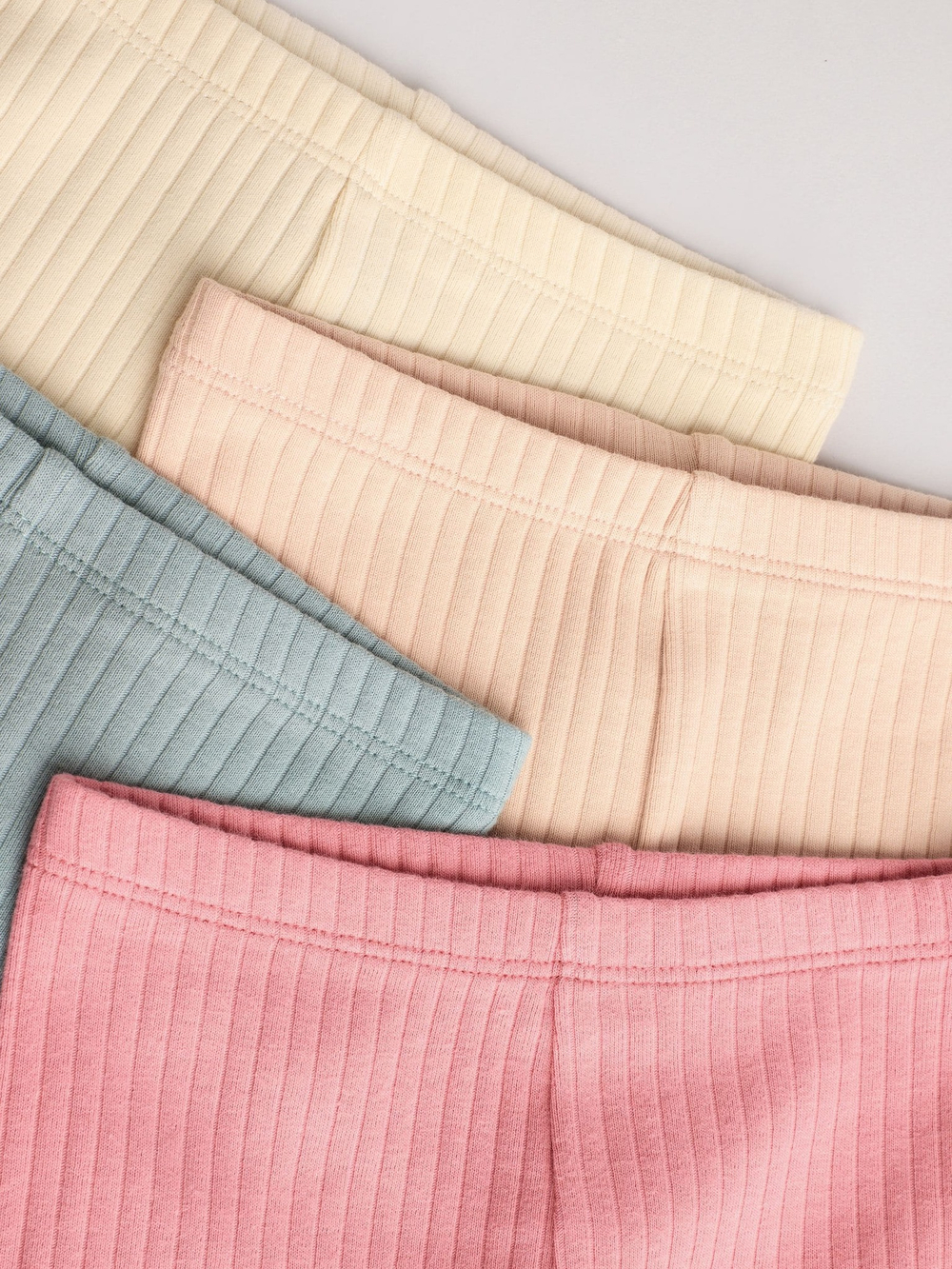 Легинсы для малышей Next E67-040, 4 шт., Молочный, Голубой, Розовый