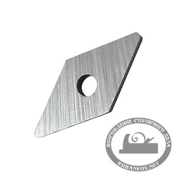 Нож для токарной системы Robert Sorby TurnMaster, ромбовидный с закругл.концами, карбид вольфрама