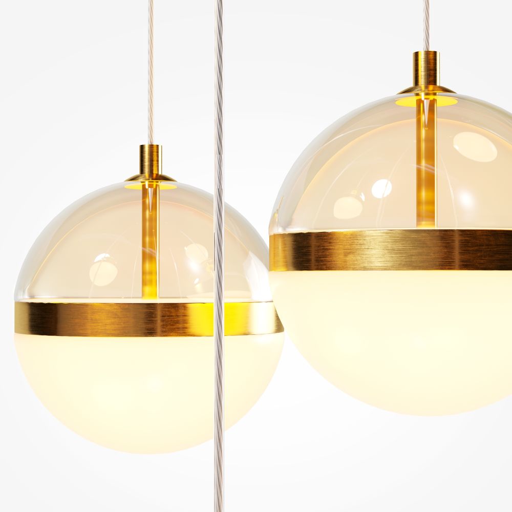 Люстра подвесная светодиодная Maytoni   MOD295PL-L60BBS3K