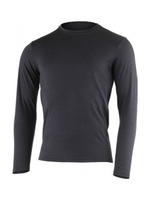 Термофутболка мужская Lasting LOGAN, длинный рукав, шерсть 160, темно-серая, M