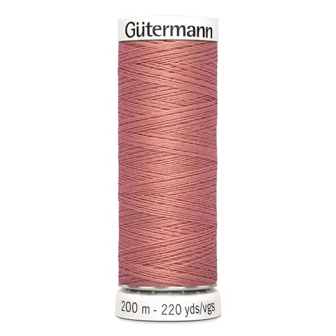 Нить Sew-All 200 м, Gutermann, 079 карамельно-персиковый