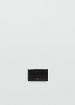 Кошелек из искусственной кожи с крокодиловым узором