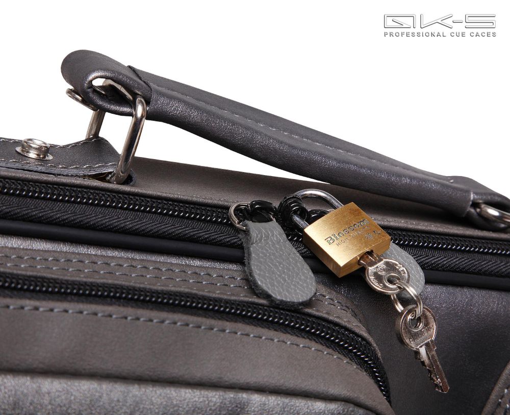 Кейс QK-S Captain 2x2 серый металлик