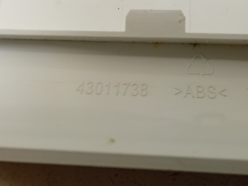 CS41061DB1/2-07 кт53 Крышка дозатора порошка стиральной машины Candy 43011738 б/у