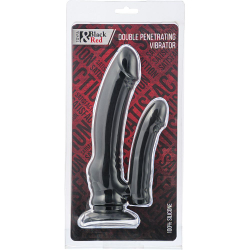 Анально-вагинальный вибратор Black&Red, 19,5 см.