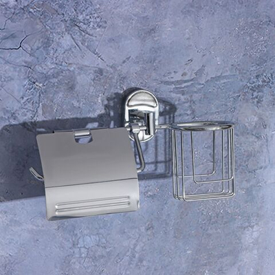 Держатель для туалетной бумаги с подставкой под освежитель воздуха «Нео» (Цвет: не задано)