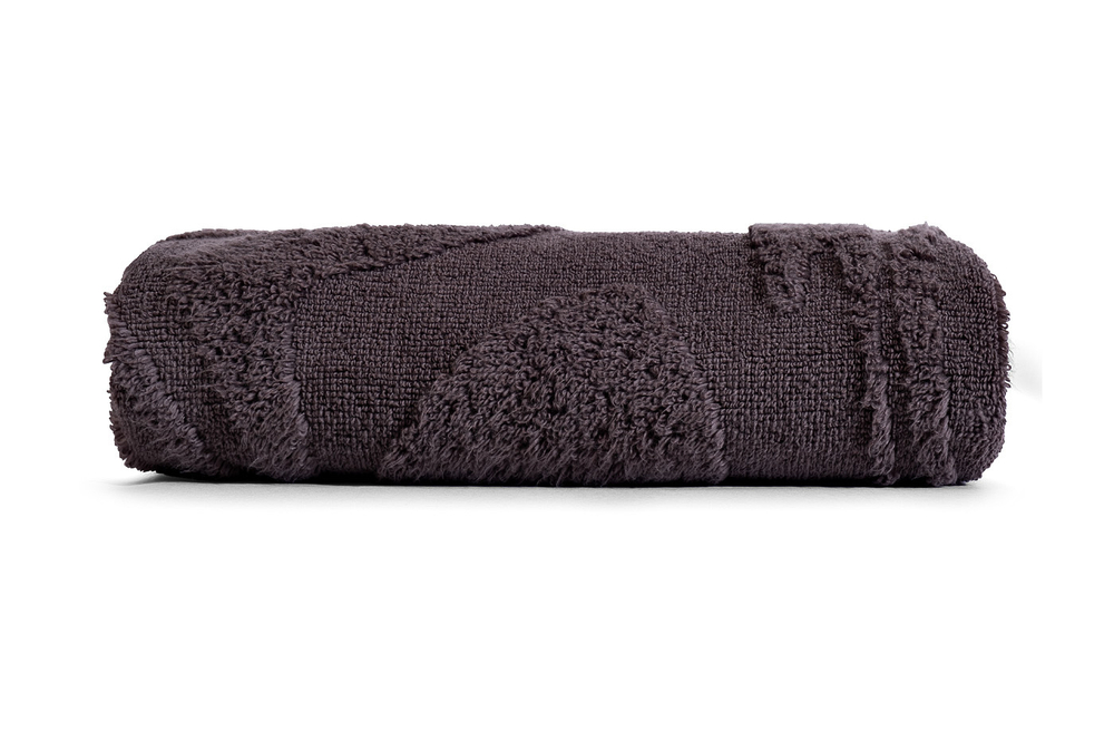 Полотенце 70x140 Garda Decor Диана коричневое 106DMT- 761-4113-POL COR