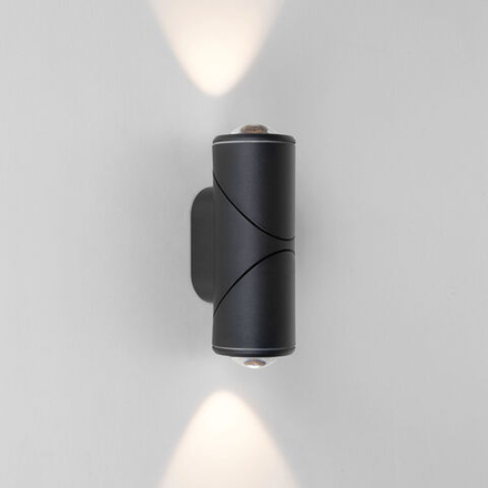 Уличный настенный поворотный светильник GIRA D LED IP54 35127/D черный