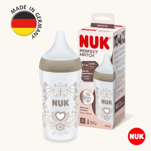 Бутылочка Nuk Natural Feeling 260 мл