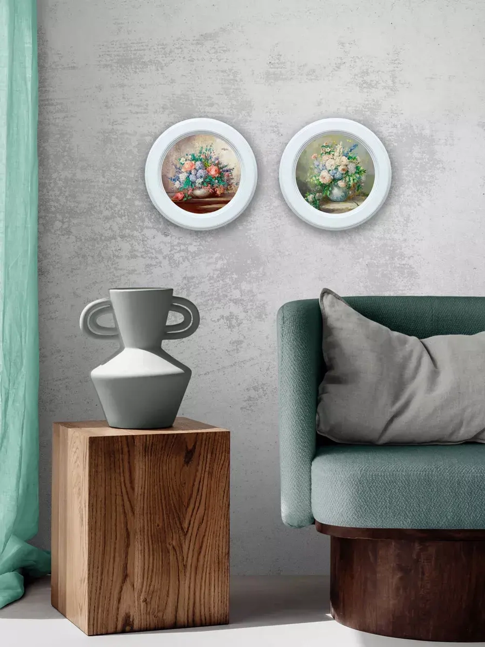 Картина на стену интерьерная на холсте 27 см