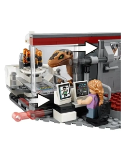 Конструктор Динозавры Охота на рапторов 378 деталей 10924