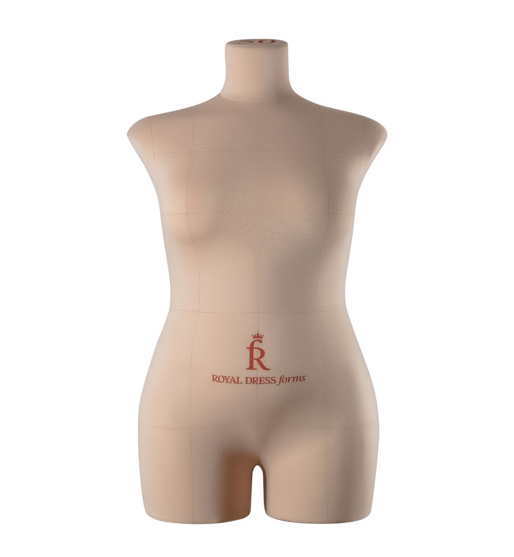 Манекен портновский женский Виктория, комплект Премиум, размер 50, цвет бежевый