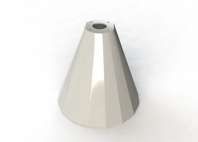 Основание для стульев и столов непрозрачное, цвет синий