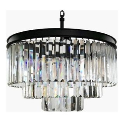 Люстры из одной серии круглой и овальной формы в классическом стиле