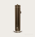 Смеситель для раковины Gessi Ingranaggio, однорычажный, с донным клапаном, цвет Warm Bronze PVD