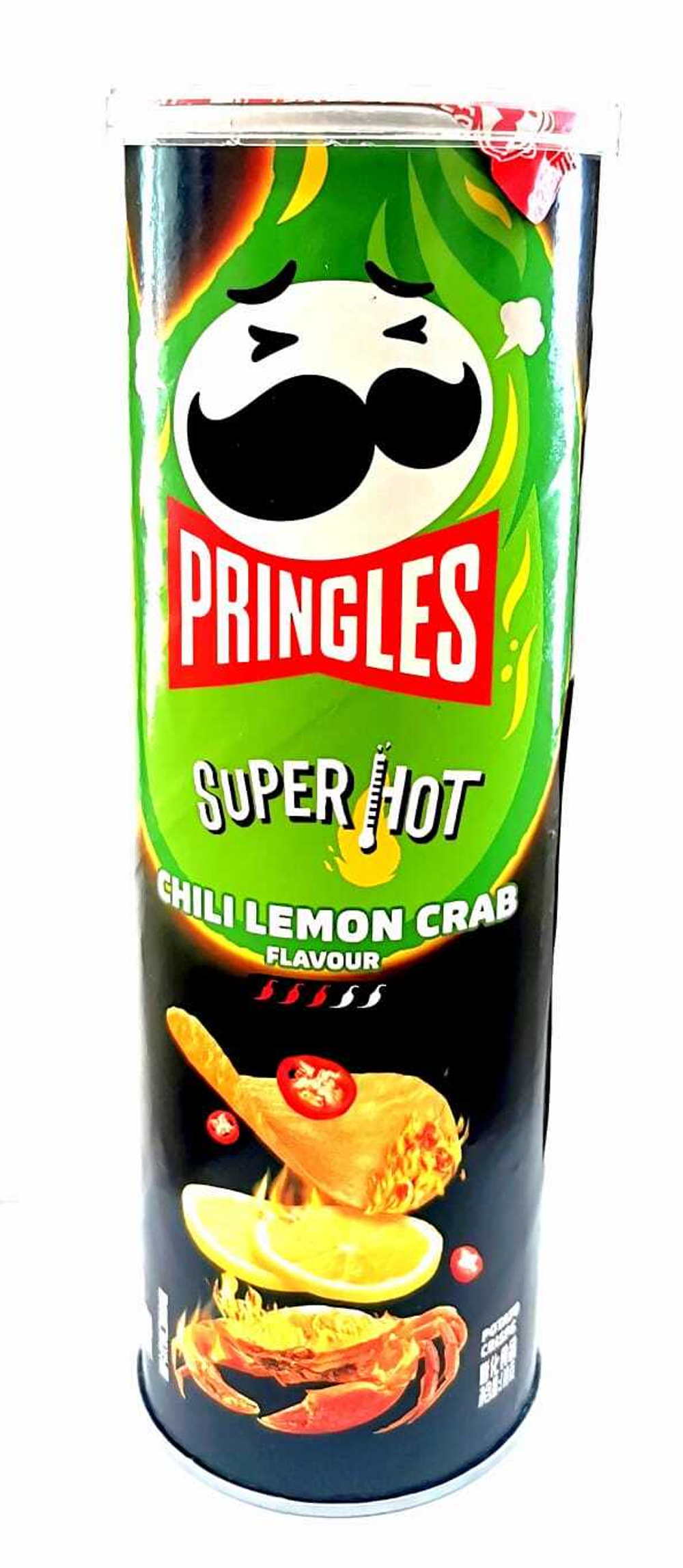 Чипсы PRINGLES со вкусом краба и лимона 110 гр
