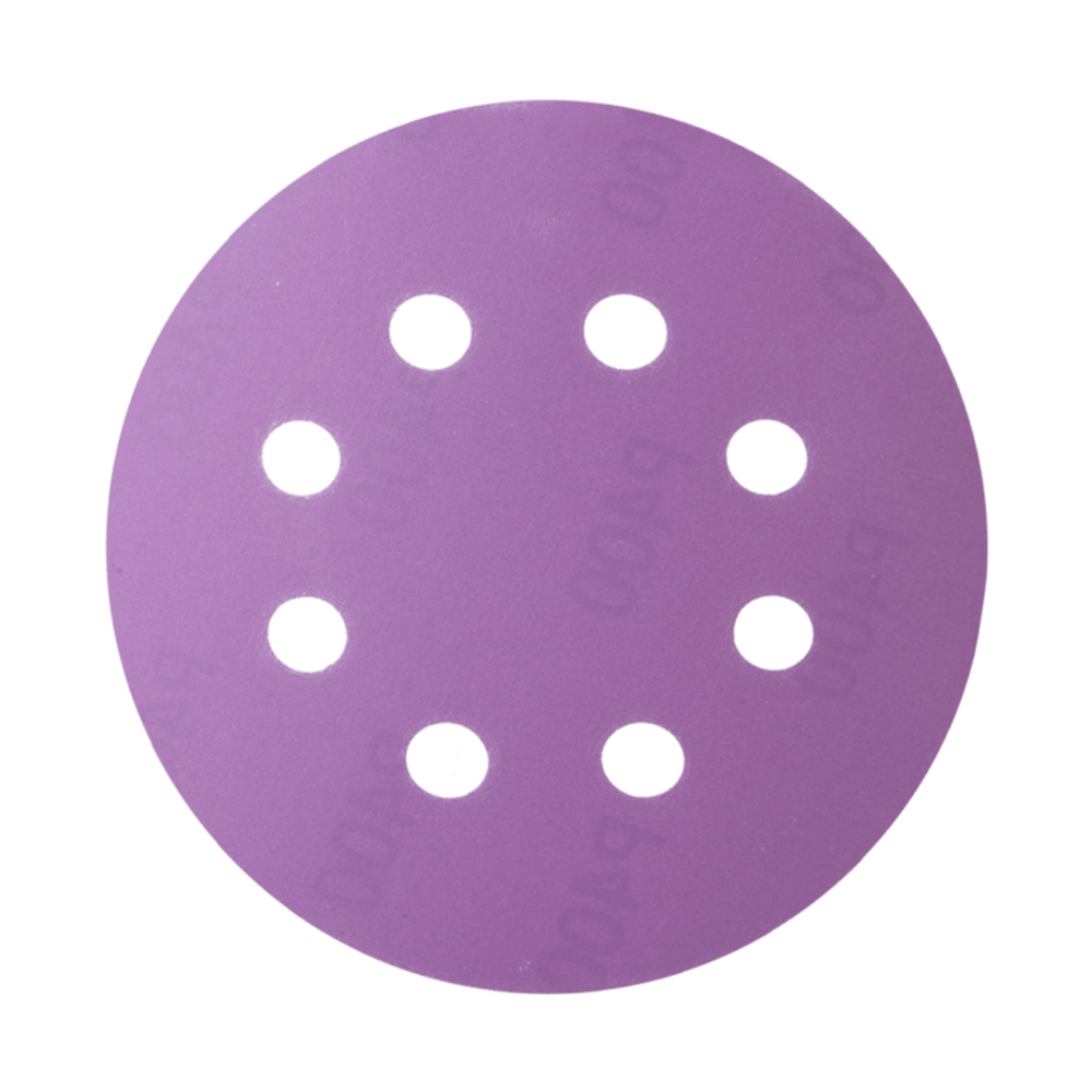 HANKO Круг "PURPLE PAPER PP627" на бумажной основе, d.125мм 8 отв. P60