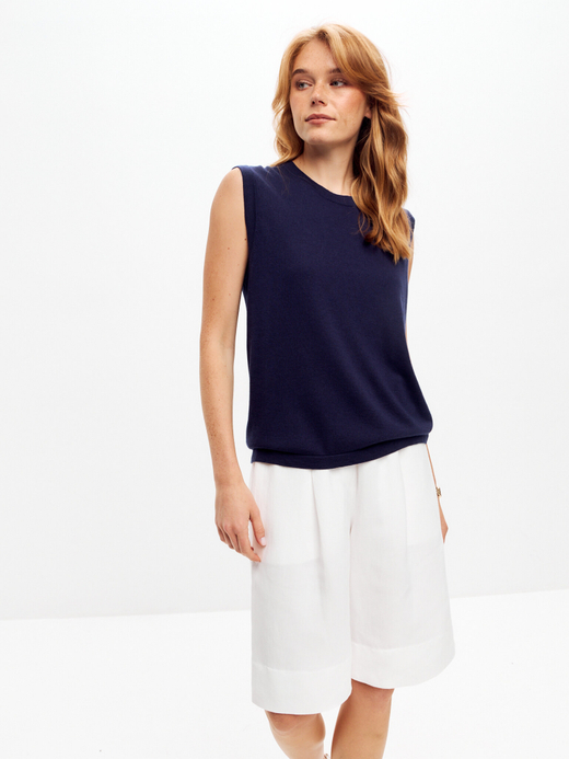 Топ из шелка и кашемира